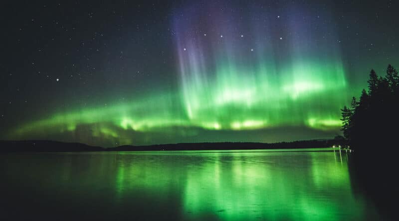 The Northern Lights in Finland