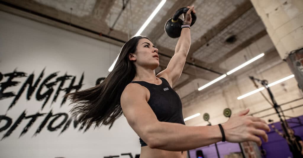 Shoulder-Exercises Kettlebell Swing