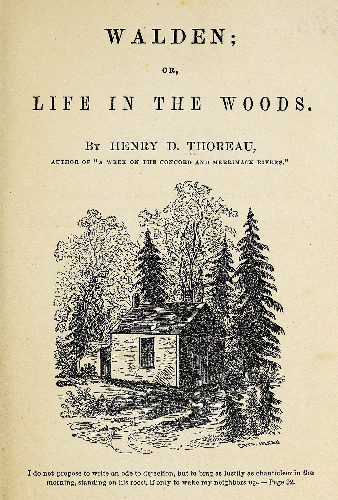 enry David Thoreau book