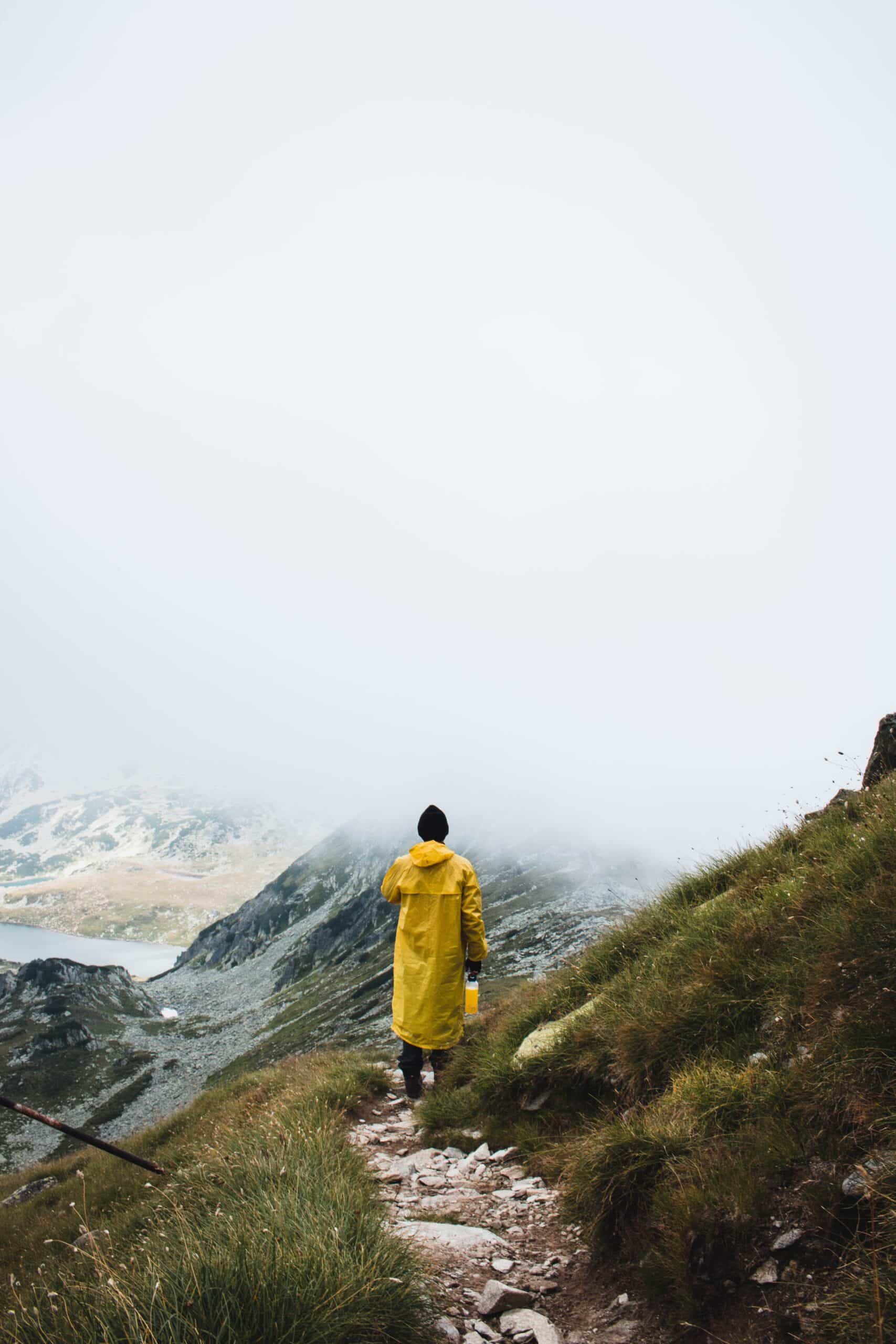 explorer in the mist