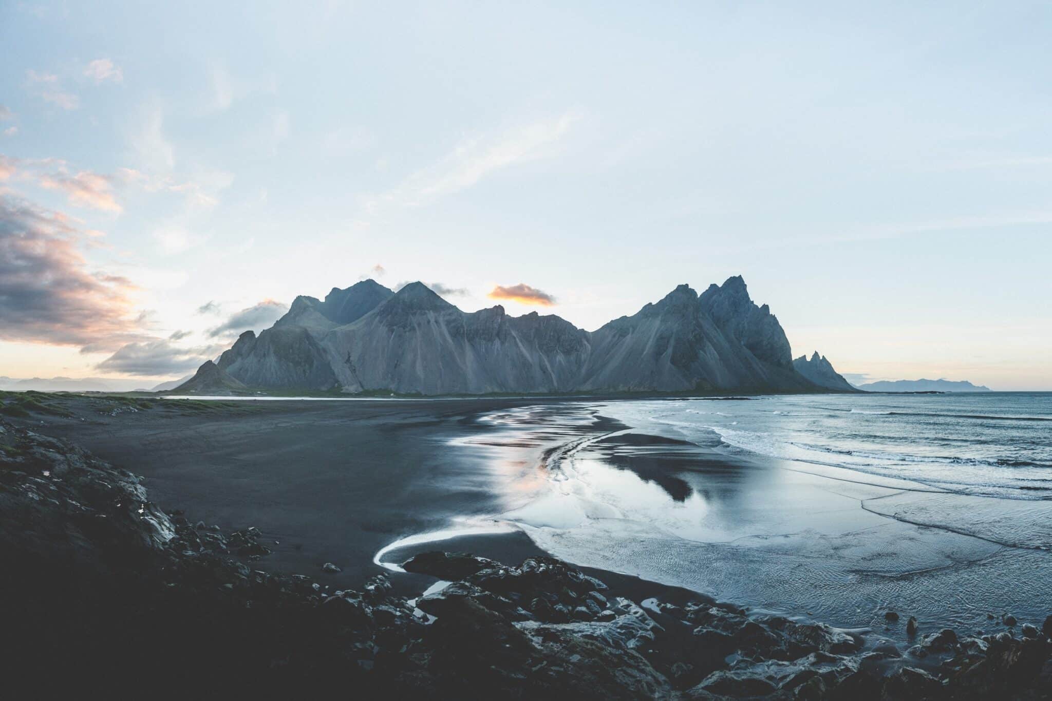 Adventure sustainably icelandic landscape