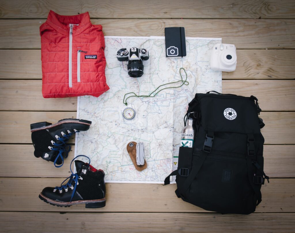 hiking equipment