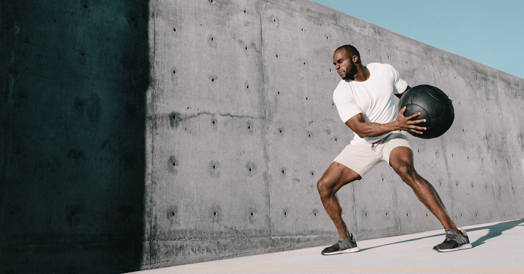 Slam Ball Workouts outside