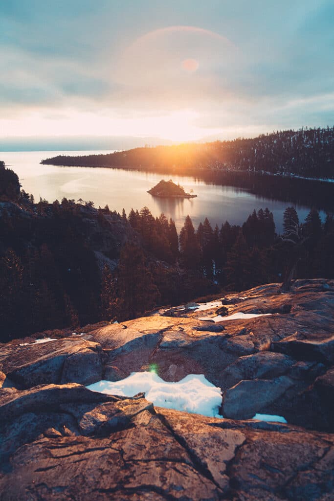 USA Cycle Routes near Lake Tahoe