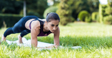 Plank exercise workouts