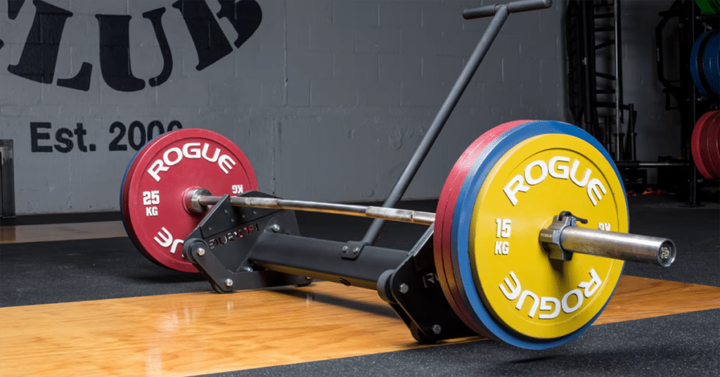 Deadlift bar jack by rogue