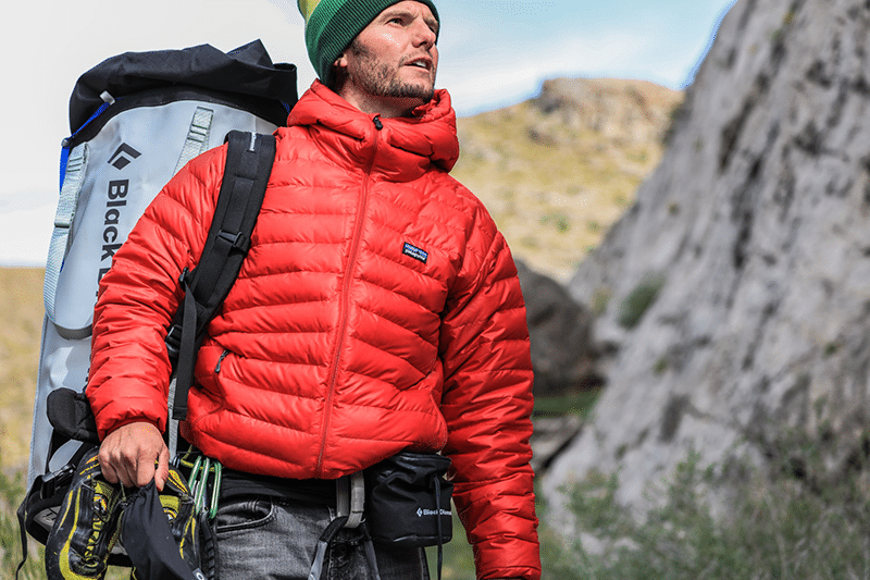 man in american outdoor clothing companies