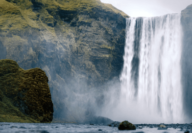 Iceland-Waterfall