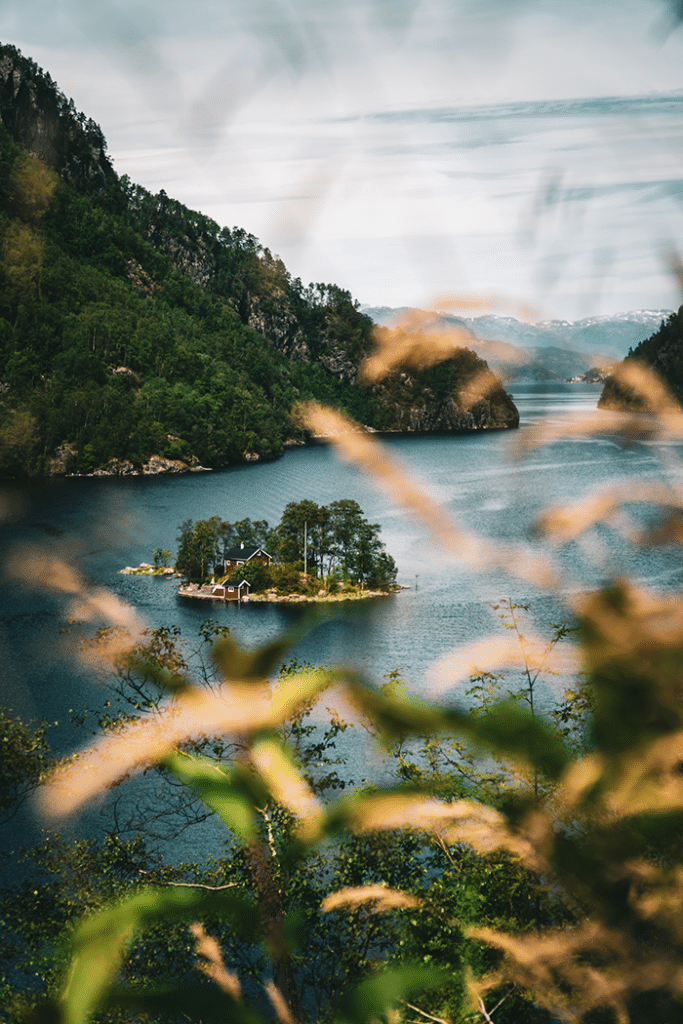 House in Norway on island