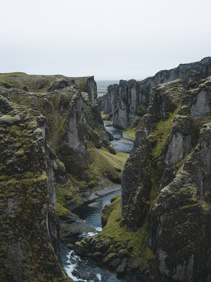 Gulf in Iceland