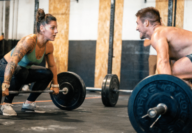 Athletes-Performing-Snatch-Grip-Deadlifts