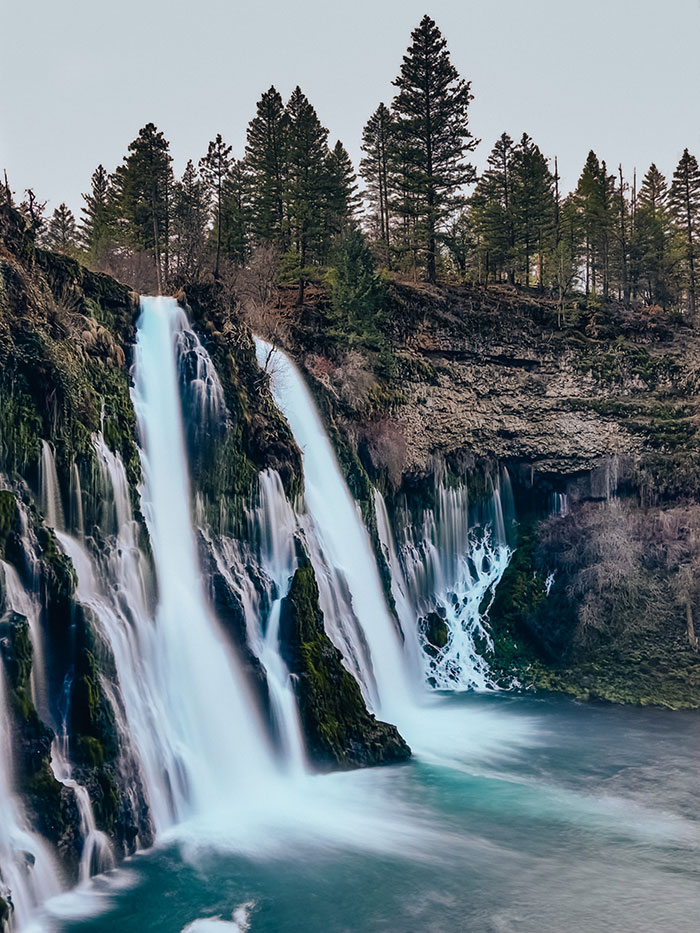 Waterfall on a hike