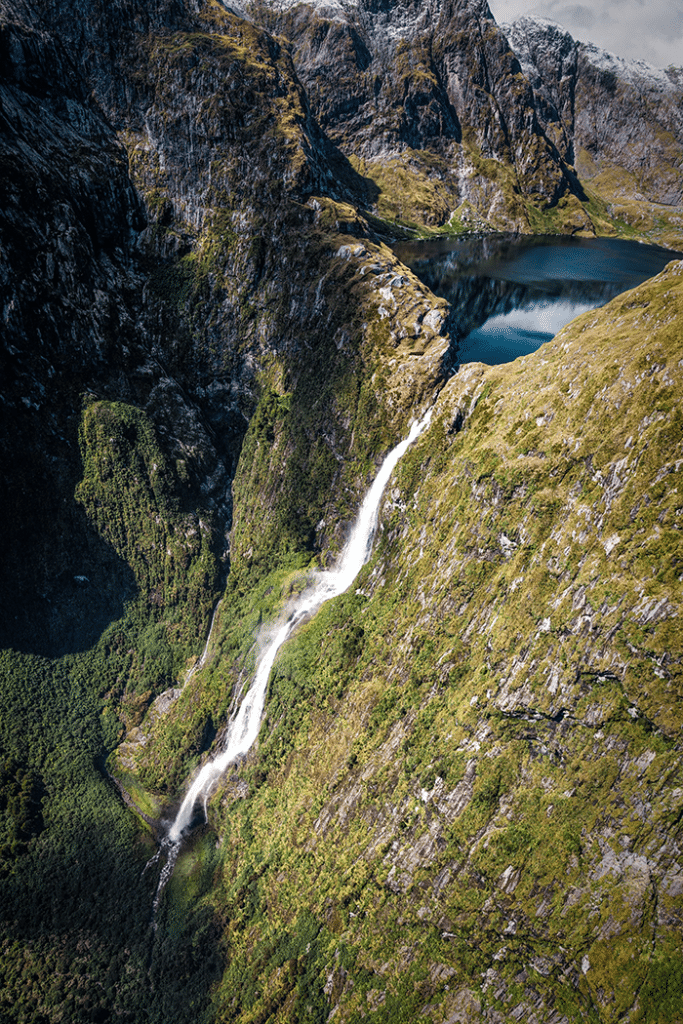 Waterfall in New Zealand