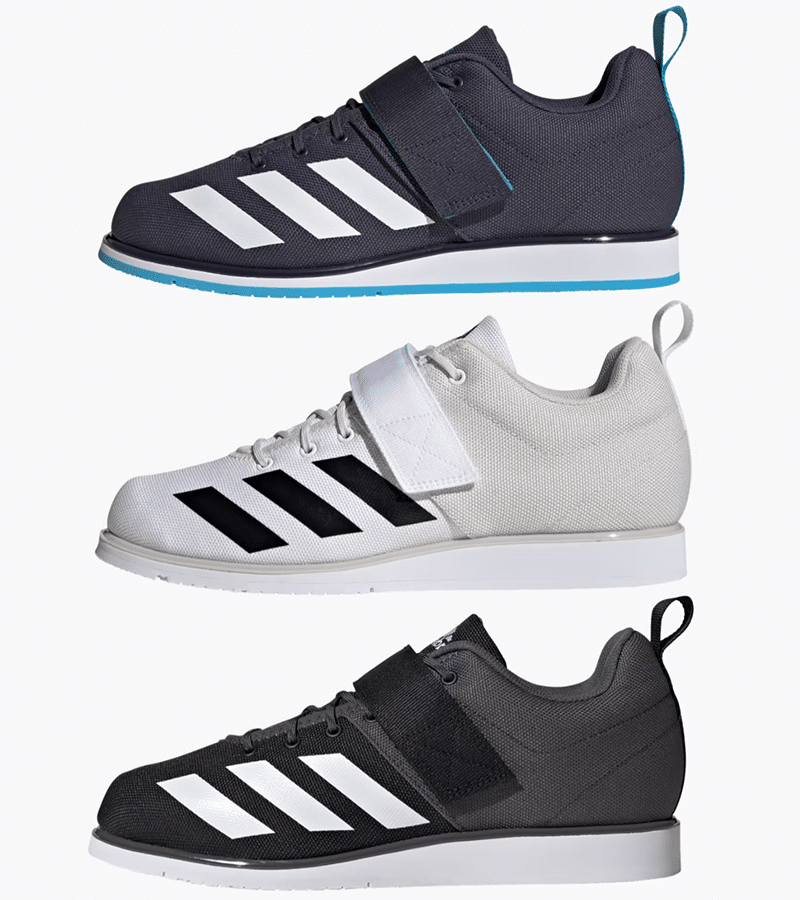 Adidas Powerlift 4 different colour styles