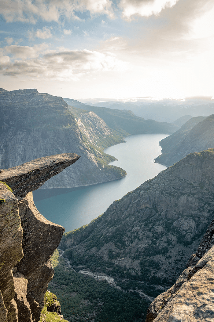 hiking in norway