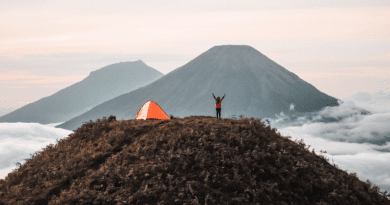 One-Person-Tent-on-Mountain