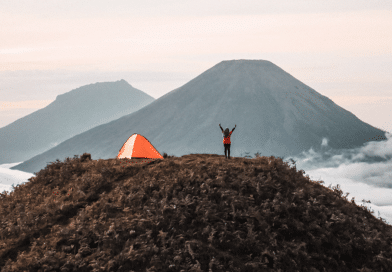 One-Person-Tent-on-Mountain