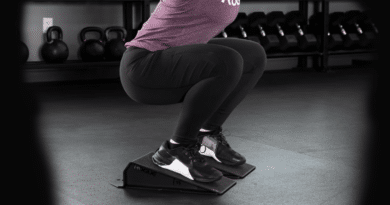 Squat Wedge with Athlete