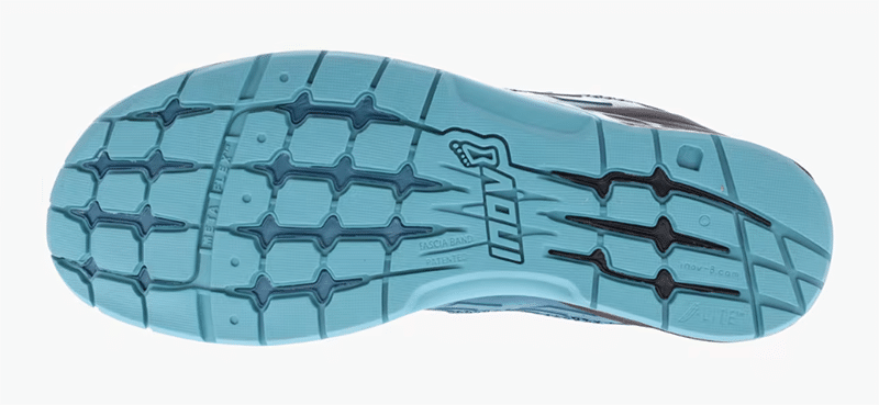 Sole of Inov 8 Cross training shoes