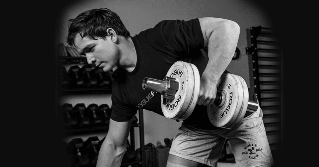 James-Hobart-Performing-Dumbbell-Rows