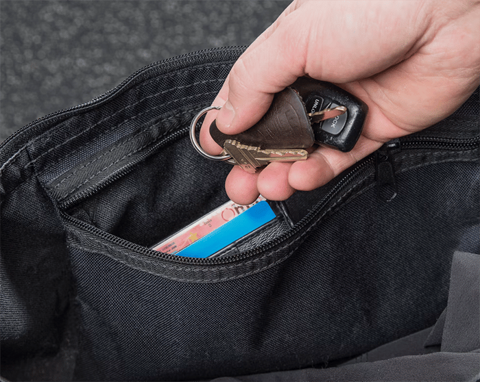 Keys in a pocket