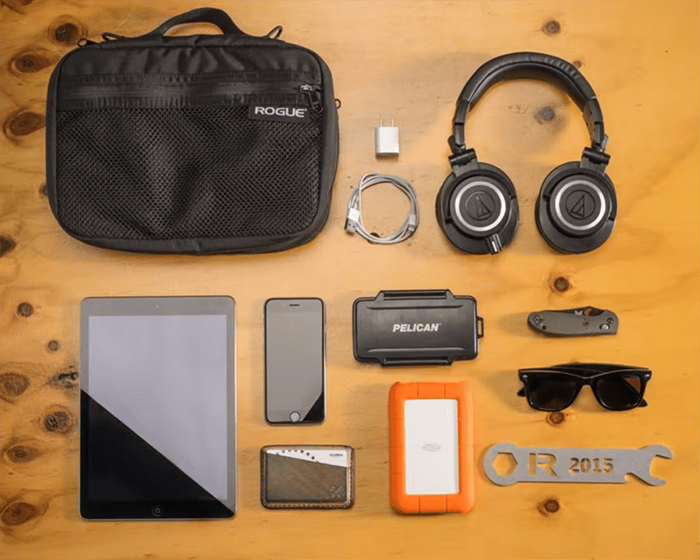 Rogue Kit Bag Flatlay