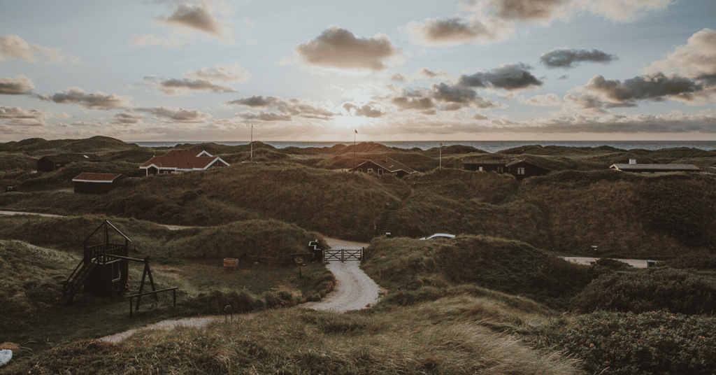 Hiking routes in denmark