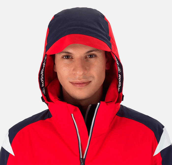 rossignol ski jackets red