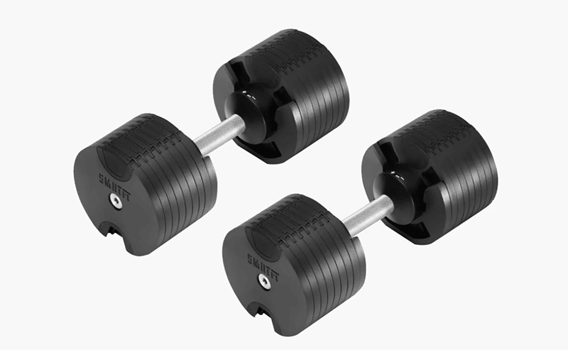 Nuobell adjustable dumbbells in black