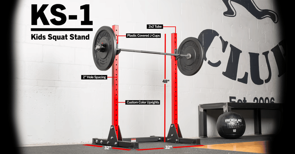 Rogue Kids Squat rack