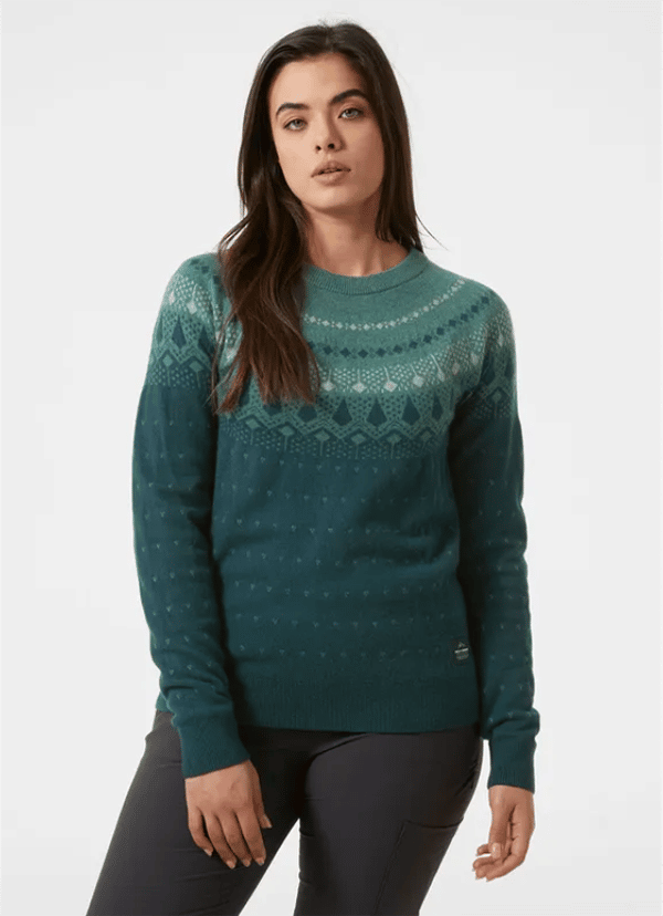 Woman in sweater