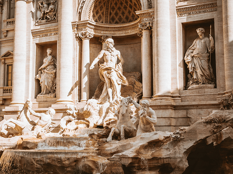 Trevi Fountain in Rome