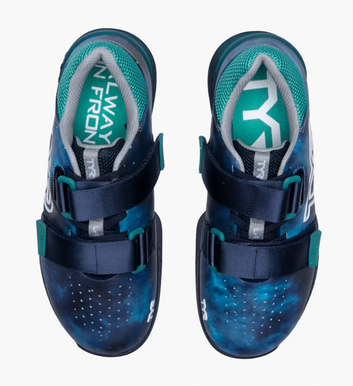 Navy and turquoise TYR Shoes