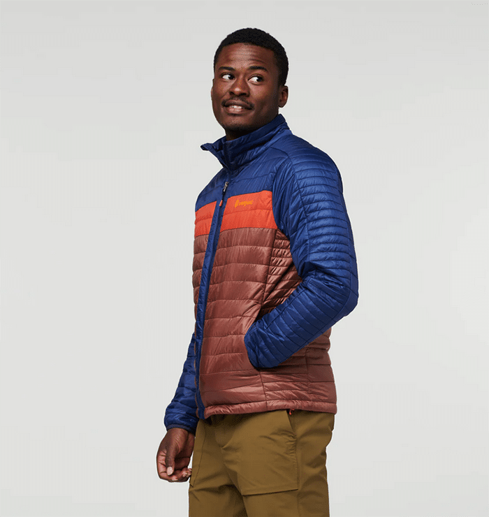 orange Cotopaxi insulated jackets