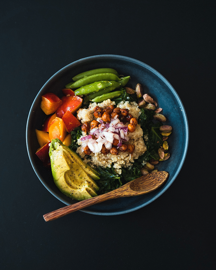 ancient grains in bowl