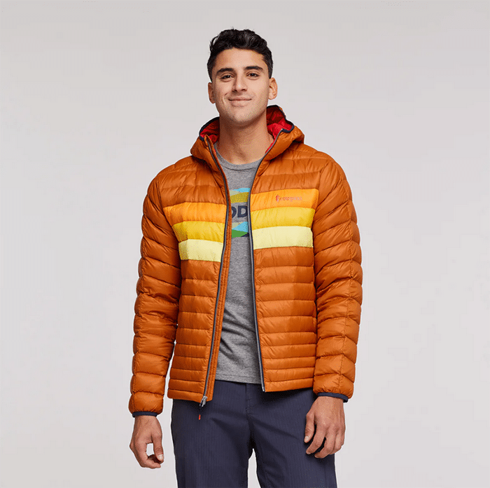Orange Cotopaxi insulated jackets