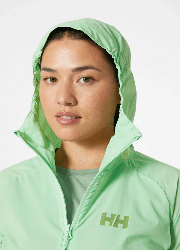 Hood in green