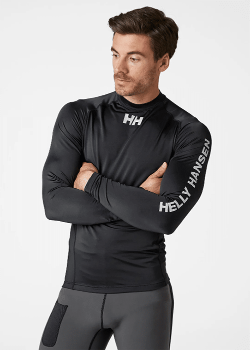 Helly Hansen Rashguard in black