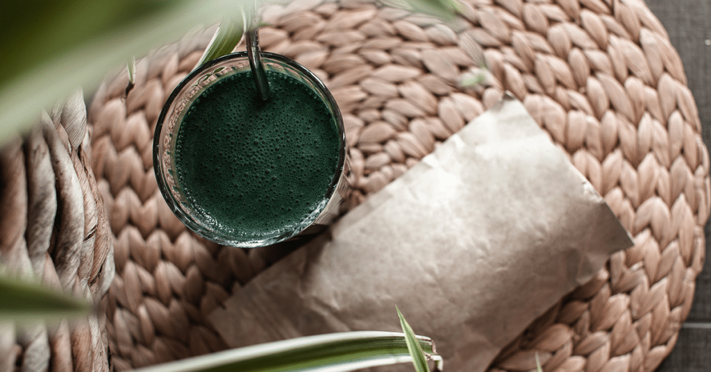 Superfoods on a table