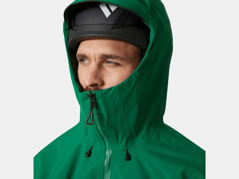 Man in ODIN 9 Worlds 2.0 Outdoor Shell Jacket