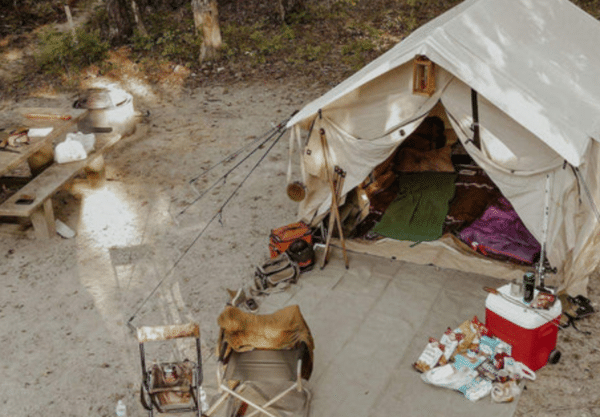 White Duck Outdoors wall tent