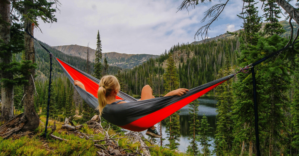 Hammock in the outdoors