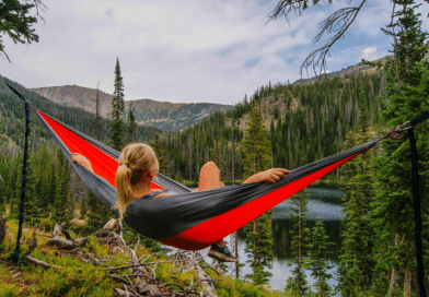 Hammock in the outdoors