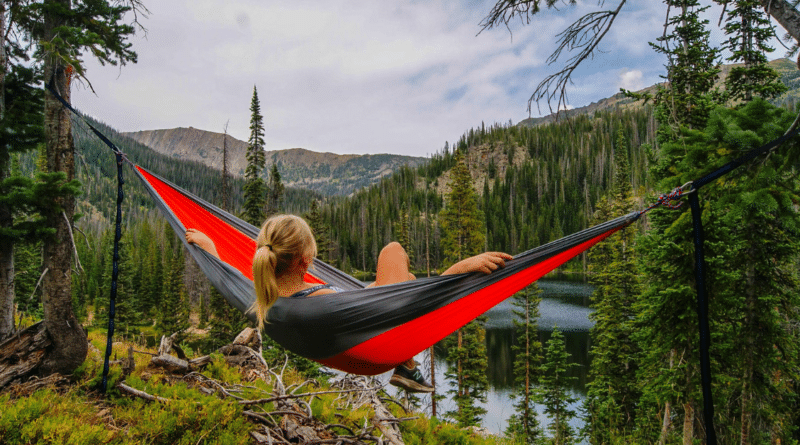 Hammock in the outdoors