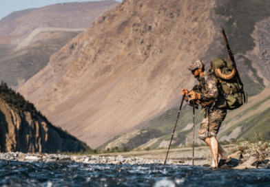 Hiker with Mystery Ranch backpack